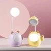 Luminária de mesa e apontador de lápis Gato da Sorte Maneki Neko