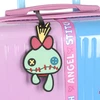 Mala de bordo 360° Stitch e Angel Disney Luxel - rose