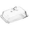 Manteigueira de cristal Bird Wolff 18x10x9