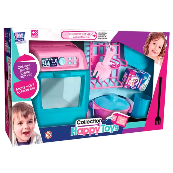 Máquina de Lavar Louça Collection Happy Toys
