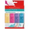 Marca texto Textliner Pastel 46 Faber-Castell 4 peças