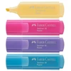 Marca texto Textliner Pastel 46 Faber-Castell 4 peças