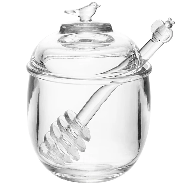 Meleira de cristal com pegador Bird Wolff 150 ml
