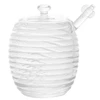 Meleira de cristal com pegador e tampa Lyor 210 ml