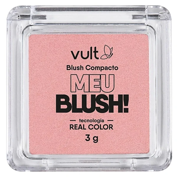 Meu Blush! Vult - rosa perolado