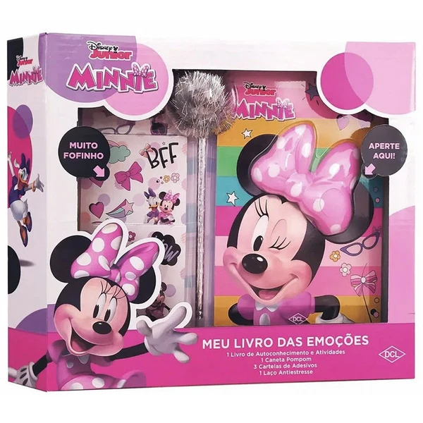 Meu Livro das Emoções - Minnie Mouse Disney