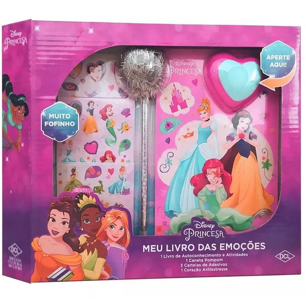 Meu Livro das Emoções - Princesas Disney
