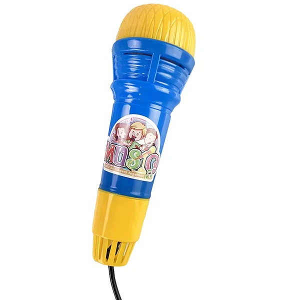 Microfone infantil Eco Boy azul