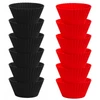 Mini forma de silicone para cupcake redonda 170 ml 12 peças