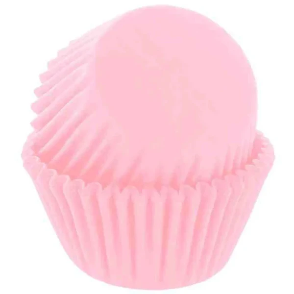 Mini forma de silicone para finger food e lancheira escolar redonda 12 peças