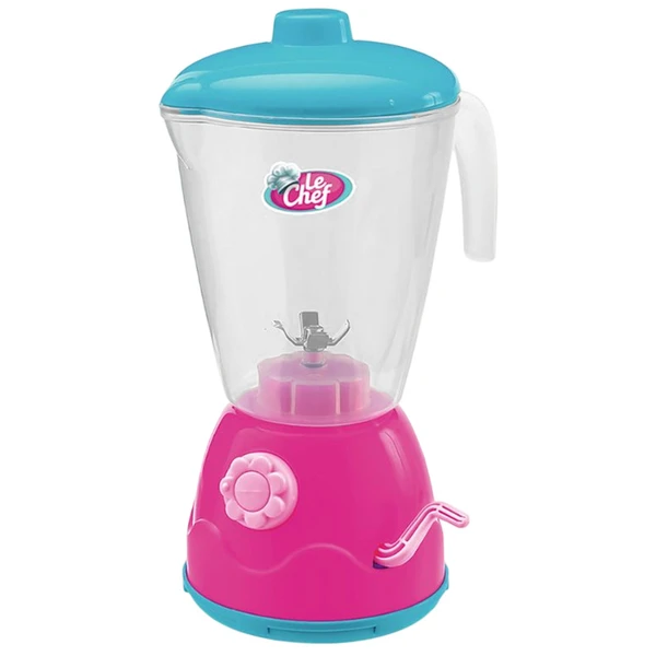 Mini liquidificador infantil que gira as lâminas Le Chef