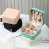 Mini maleta porta joias quadrada