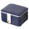 Mini maleta porta joias retangular 11x9x6