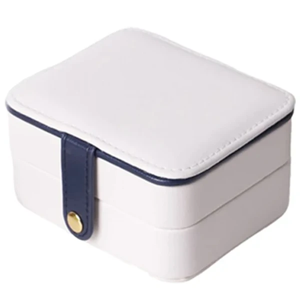 Mini maleta porta joias retangular 11x9x6