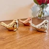 Mini pásssaro de cerâmica metalizada 7x4,5
