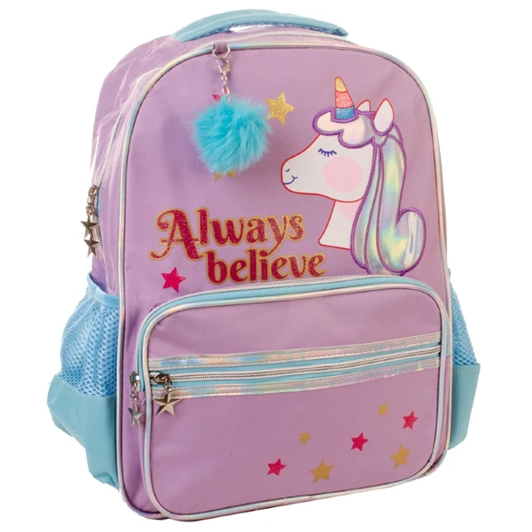 Mochila Unicórnio Always Believe 16"