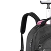 Mochila carrinho 2 em 1 19" Beaded Fun Rebecca Bonbon - preta