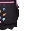 Mochila carrinho 2 em 1 19" Flower Power Rebecca Bonbon - preta