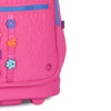 Mochila carrinho 2 em 1 19" Flower Power Rebecca Bonbon - rosa