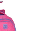 Mochila carrinho 2 em 1 19" Flower Power Rebecca Bonbon - rosa