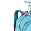 Mochila carrinho 2 em 1 19" Flower Power Rebecca Bonbon - verde