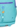 Mochila carrinho 2 em 1 19" Flower Power Rebecca Bonbon - verde