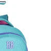 Mochila carrinho 2 em 1 19" Flower Power Rebecca Bonbon - verde