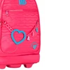 Mochila carrinho 2 em 1 19" Heart Beats Rebecca Bonbon - rosa
