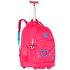 Mochila carrinho 2 em 1 19" Heart Beats Rebecca Bonbon - rosa