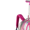 Mochila carrinho 2 em 1 19" Holo Shine Rebecca Bonbon - rosa