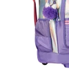 Mochila carrinho 2 em 1 19" Holo Shine Rebecca Bonbon - roxa