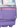 Mochila carrinho 2 em 1 19" Holo Shine Rebecca Bonbon - roxa