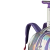 Mochila carrinho 2 em 1 19" Holo Shine Rebecca Bonbon - roxa