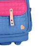 Mochila carrinho 2 em 1 19" Plush Dreams Rebecca Bonbon - azul