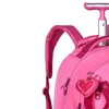 Mochila carrinho 2 em 1 19" Plush Dreams Rebecca Bonbon - rosa
