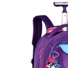 Mochila carrinho 2 em 1 19" Urban Mix Rebecca Bonbon - roxa