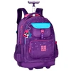Mochila carrinho 2 em 1 19" Urban Mix Rebecca Bonbon - roxa