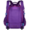 Mochila carrinho 2 em 1 19" Urban Mix Rebecca Bonbon - roxa