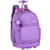 Mochila carrinho 2 em 1 soft com matelassê Rebecca Bonbon 19"