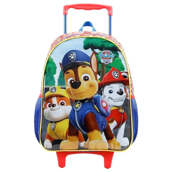 Mochila carrinho Patrulha Canina X2 16"