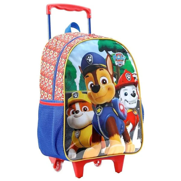Mochila carrinho Patrulha Canina X2 16"