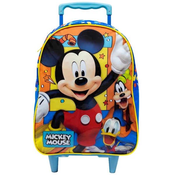 Mochila carrinho infantil 16" Mickey X Disney