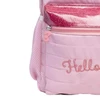 Mochila de costas 17" Hello Kitty Teen Puffer Glitter Sanrio Xeryus