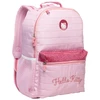 Mochila de costas 17" Hello Kitty Teen Puffer Glitter Sanrio Xeryus