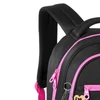 Mochila de costas e de bordo 17,5" Flower Power Rebecca Bonbon - preta