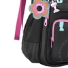Mochila de costas e de bordo 17,5" Flower Power Rebecca Bonbon - preta