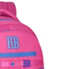 Mochila de costas e de bordo 17,5" Flower Power Rebecca Bonbon - rosa