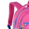 Mochila de costas e de bordo 17,5" Flower Power Rebecca Bonbon - rosa