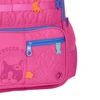 Mochila de costas e de bordo 17,5" Flower Power Rebecca Bonbon - rosa