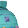 Mochila de costas e de bordo 17,5" Flower Power Rebecca Bonbon - verde